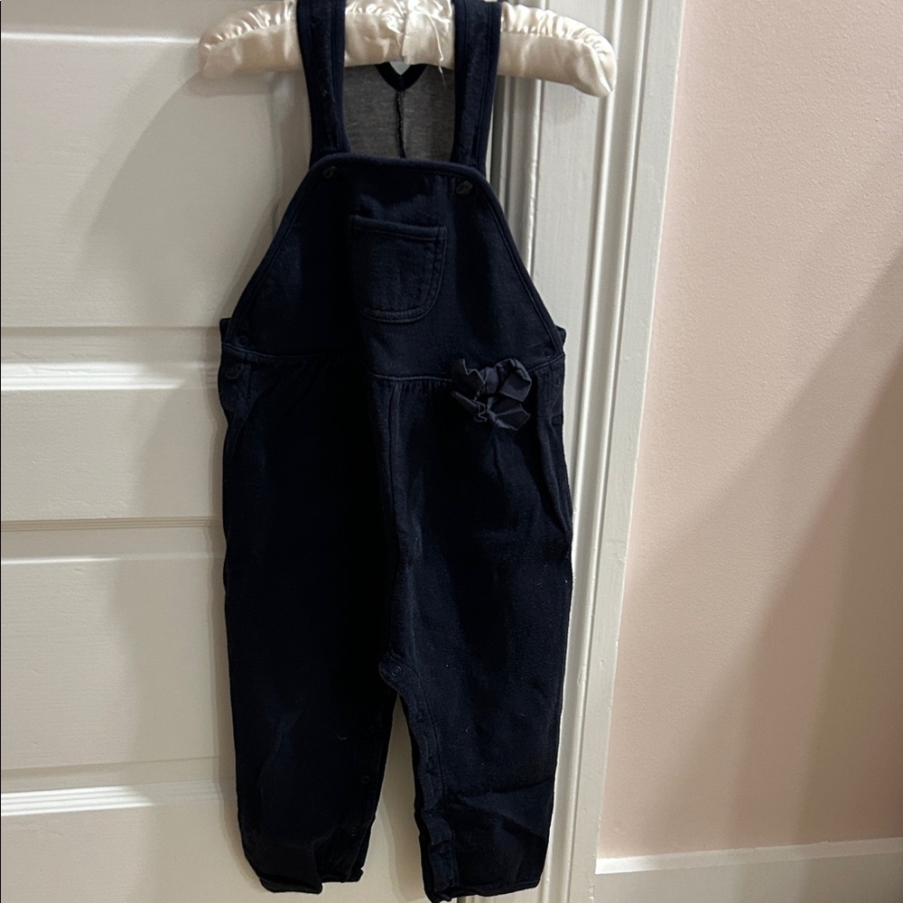 Petit Bateau Dark Blue Kids Overalls